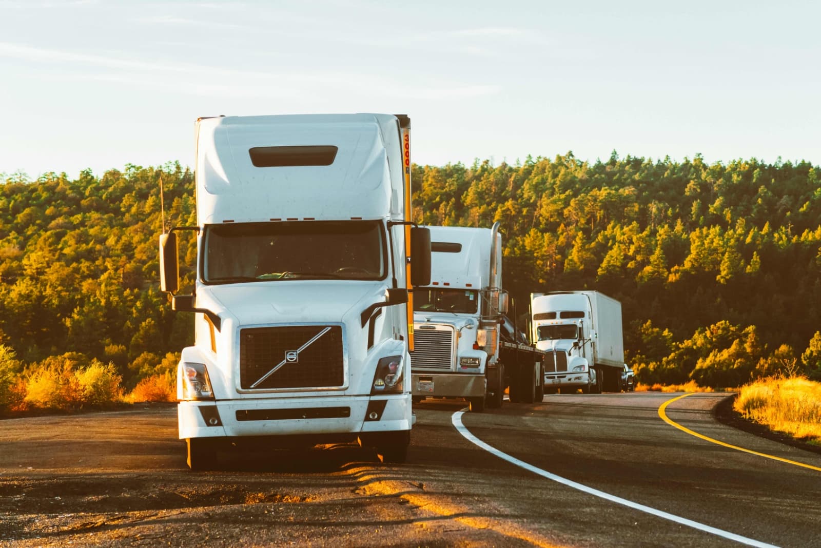 Dadson Logistics truck on the road
